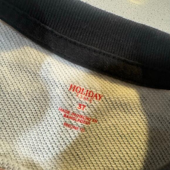 Holiday Time Toddler 3T Gingerbread Long Sleeve Sweater - Picture 4 of 5